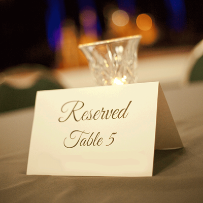 Tent Cards